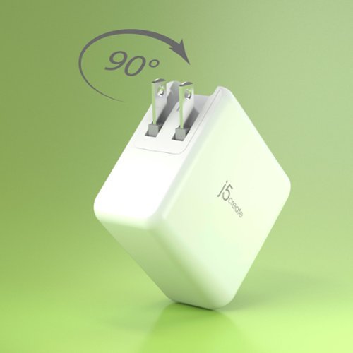 j5create 70W GaN USB-C 4-Port Charger - White BUY IN AUSTRALIA