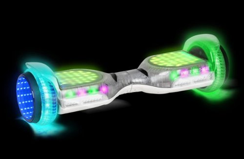 Hyper - Solo Max Light Up Hoverboard w/ 4Mi Range & 6 mph Max Speed - Multi