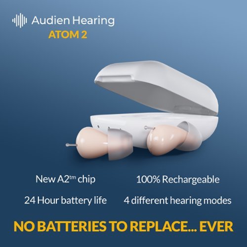 Audien Hearing Audien Atom 2 OTC Hearing Aids - Beige WHERE TO BUY