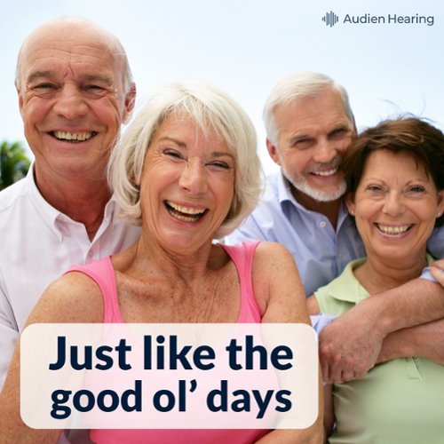 Audien Hearing Audien Atom Pro 2 OTC Hearing Aids - Beige GLOBAL SHIPPING