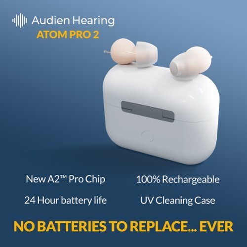Audien Hearing Audien Atom Pro 2 OTC Hearing Aids - Beige HOW TO BUY