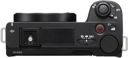 Sony Alpha ZVE10 II: APS-C Content Creators’ Camera - Black WORLDWIDE DELIVERY