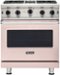 Viking - 30 in. Wide 4 burner 5-Series Gas Open Burner Range - Blush-Front_Standard