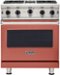Viking - 30 in. Wide 4 burner 5-Series Gas Open Burner Range - Spiced Cider-Front_Standard