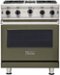 Viking - 30 in. Wide 4 burner 5-Series Gas Open Burner Range - Martini-Front_Standard