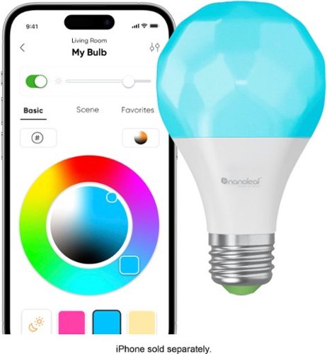 Nanoleaf  Matter A19 Smart LED Light Bulb - WiFi & Matter-Enabled (2 Pack) - Multicolor BUY IN AUSTRALIA