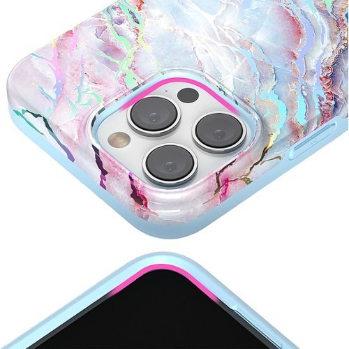 Velvet Caviar MagSafe iPhone 15 Pro Max Case - Holo Moonstone Marble GLOBAL SHIPPING