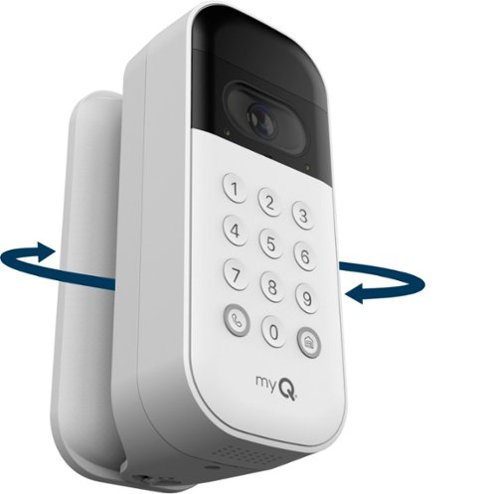 Chamberlain - myQ Video Keypad Swivel Mount - White