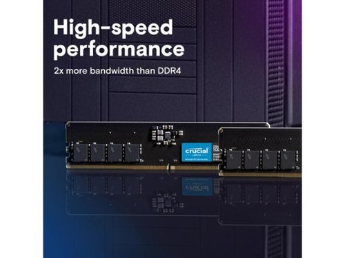Crucial 128GB (2 x 64GB) DDR5 5600 (PC5 44800) Memory (Desktop