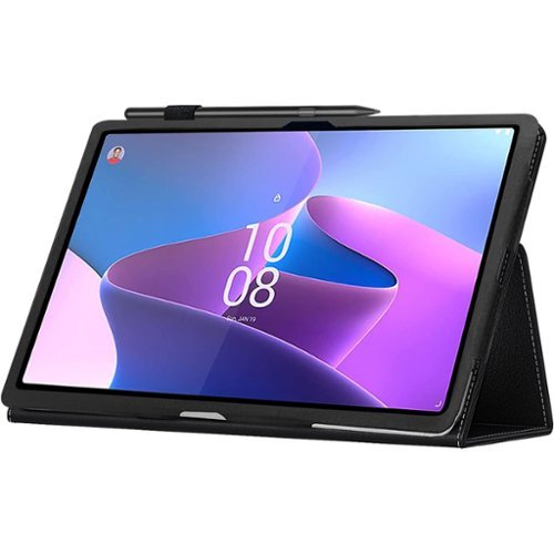 SaharaCase Bi-Fold Folio Case for Lenovo Tab P11 (Gen 2) - Black GLOBAL SHIPPING