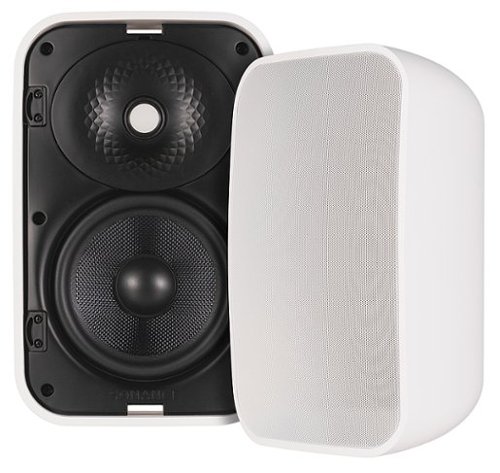 Sonance - MX56 - Mariner Series 5-1/4" 2-Way Outdoor Surface Mount Speakers (Pair) - Paintable White