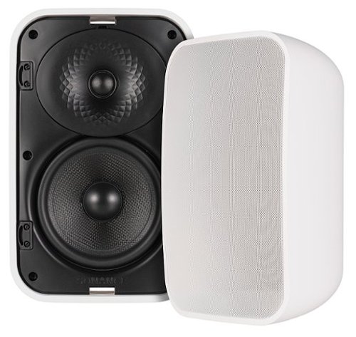 Sonance - MX52 SST SINGLE SPEAKER - Mariner Series 5-1/4" 2-Way Outdoor Surface Mount Single Stereo Speaker (Each) - Paintable White