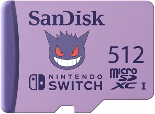 SanDisk - 512GB microSDXC UHS-I for Nintendo Switch Pokémon