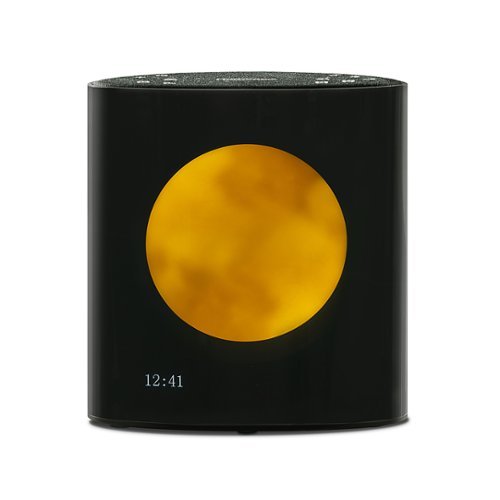 Homedics - Sound Sleep Moon Dream Sound Machine & Clock - Black
