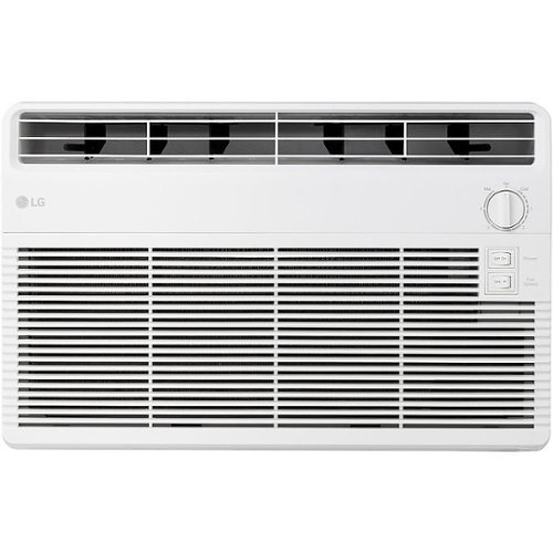 LG - 5,000 BTU Window Air Conditioner - White