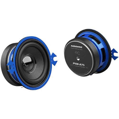 AudioControl - PNW Series 2.75” High-Fidelity Component Speakers (Pair) - Black/Blue