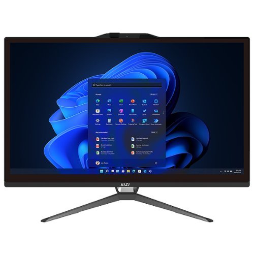MSI - PRO AP222T 13M 21.5" Full HD Touch-Screen All-in-One - Intel Core i3 13100 - 8GB Memory - 512GB SSD - Black
