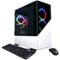 CyberPowerPC - Gamer Master Gaming Desktop - AMD Ryzen 7 5700G - 16GB Memory - NVIDIA GeForce RTX 2060 - 1TB HDD + 500GB SSD-Angle_Standard