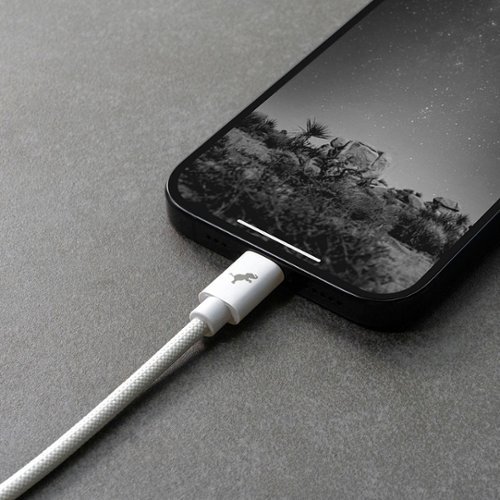 Nimble Powerknit 1M USB C to Lightning Cable - White BUY IN MIDDLE EAST
