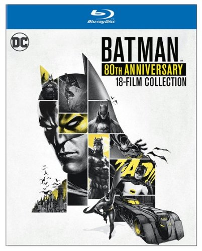 Batman: 80th Anniversary 18-Film Collection [Blu-ray] [19 Discs]-Front_Standard 