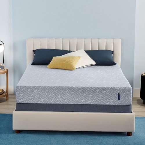  Serta - Sheepless Nights 9&quot; Medium Foam Mattress -Queen - Blue