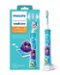 Philips - Sonicare for Kids Bluetooth Electric Toothbrush, Interactive for Better Brushing - HX6321/02 - Blue-Front_Standard
