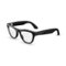 Ray-Ban Meta - Skyler (Gen 1) glasses with Meta AI, Audio, Photo, Video Compatability - Clear Lenses - Shiny Black-Front_Standard