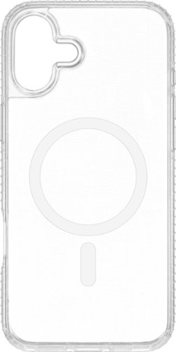 Insignia™ Hard-Shell Case with MagSafe for iPhone 16 Plus - Clear SHOP ONLINE