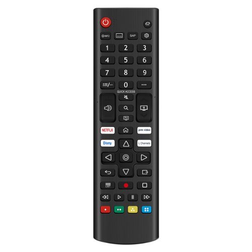 ALLIMITY - Replacement Universal Remote Control AKB76040302, Fit for LG LED TV 24LQ510S 24LQ520S 27LQ625S 27LQ615S 27LQ600S - Black-Front_Standard 