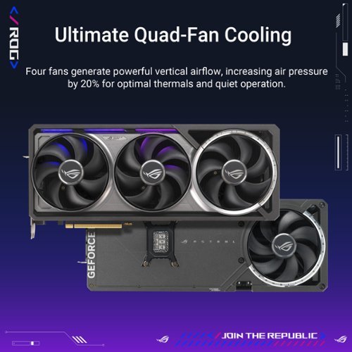 ASUS ROG Astral NVIDIA GeForce RTX 5080 16GB GDDR7 PCI Express 5.0 Graphics Card - Black WORLDWIDE DELIVERY