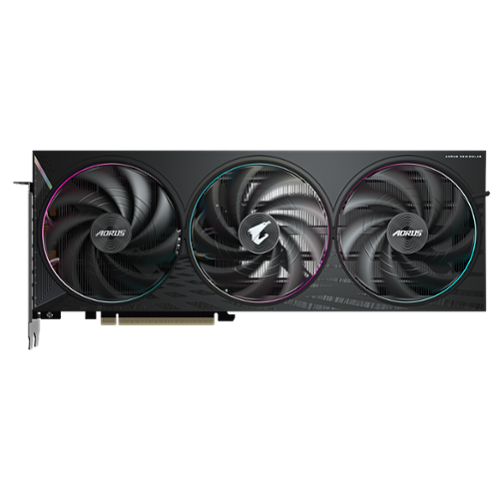 GIGABYTE - NVIDIA GeForce RTX 5060 Ti AORUS ELITE 16G GDDR7 PCI Express 5.0 Graphics Card - Black-Front_Standard 