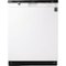 LG - 24" Built-In Dishwasher with Stainless Steel Tub - Smooth White-Front_Standard