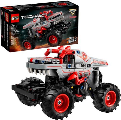 LEGO - Technic Monster Jam ThunderROARus Pull-Back Monster Truck Building Toy 42200