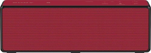 Sony - Portable Bluetooth Speaker - Red-Front_Standard 