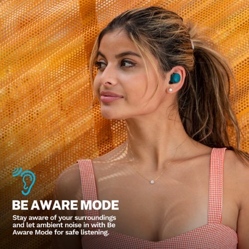 JLab GO Air Pop True Wireless Earbuds - Teal WORLDWIDE DELIVERY
