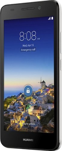 Huawei - SnapTo 4G with 8GB Memory Cell Phone (Unlocked) - White-Angle_Standard 