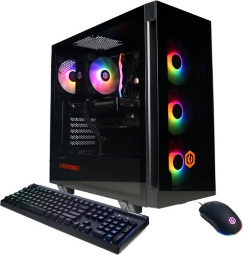 CyberPowerPC - Gamer Xtreme Gaming Desktop - Intel Core Ultra 5 225F - 16GB Memory - NVIDIA GeForce RTX 5050 8GB - 1TB PCIe 4.0 SSD - Black