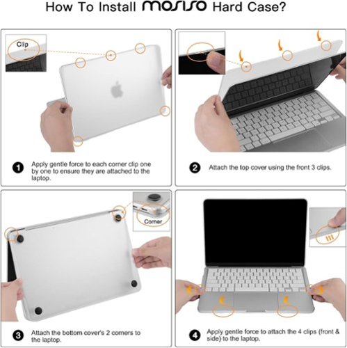 mosiso For MacBook Neo Case 13 inch 2026 Model A3404, Seamlessly