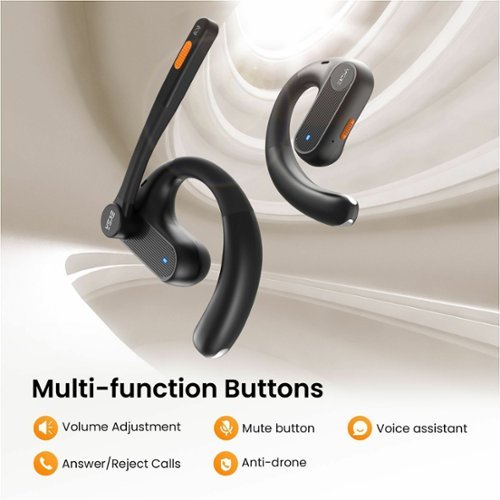 EKSA Telecom S30 AI-Powered Open-Ear Air Conduction True Wireless Headset - Black BUY IN EUROPE