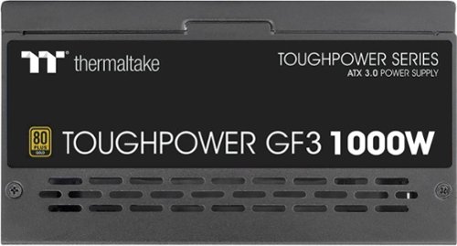 Thermaltake Toughpower GF3 1000W 80 PLUS Gold PCIe Gen 5 ATX 3.0 Ready Fully Modular Power Supply - Black BUY ONLINE