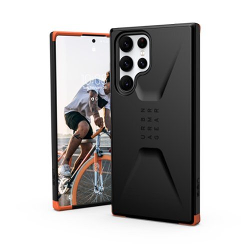 UAG - Civilian Case for Samsung Galaxy Ultra - Black-Front_Standard 