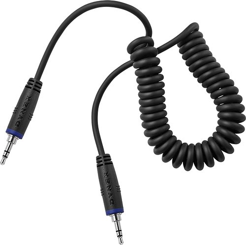  Dynex™ - 6' Stereo Cable - Black