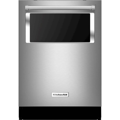  KitchenAid - 24&quot; Top Control Built-In Dishwasher with Stainless Steel Tub