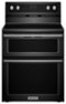 KitchenAid - 6.7 Cu. Ft. Self-Cleaning Freestanding Double Oven Electric Convection Range-Front_Standard