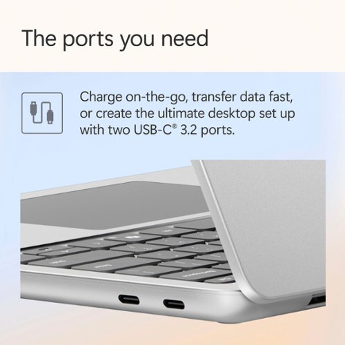 Microsoft Surface Laptop - Copilot+ PC - 13 Touch-Screen - Snapdragon X Plus - 16GB - 256B UFS (Latest Model) - Platinum HOW TO BUY