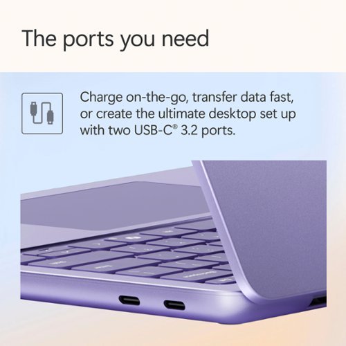 Microsoft Surface Laptop - Copilot+ PC - 13 Touch-Screen - Snapdragon X Plus - 16GB - 512GB SSD (Latest Model) - Violet HOW TO BUY