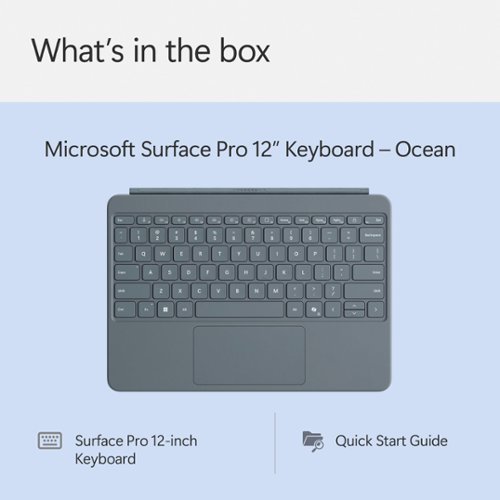 Microsoft Surface Pro Keyboard for Pro 12 - Ocean SHOP ONLINE