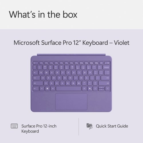 Microsoft Surface Pro Keyboard for Pro 12 - Violet SHOP ONLINE