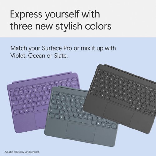 Microsoft Surface Pro 12 Keyboard for Pro 12 - Slate WORLDWIDE DELIVERY