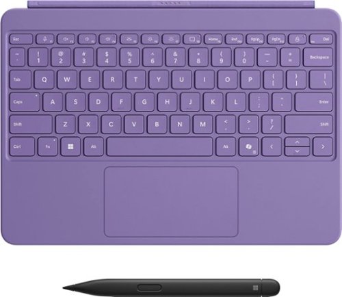 Microsoft - Surface Pro Keyboard for Pro 12" with Slim Pen - Violet